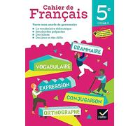 Cahier de Français 5e Éd 2023 - Cahier de l'élève