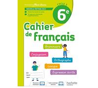 Cahier de Français cycle 3/6e - cahier d'activités - Ed. 2022