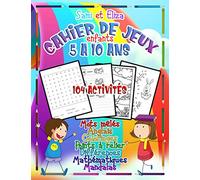 Cahier de Jeu Enfants de 5 à 10 Ans: 104 activités | Mots mêlés | Coloriages | Mandalas | Différences | Mathématiques | Points à relier | Anglais