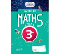 Cahier de maths Mission Indigo 3e - éd. 2017: Mathématiques