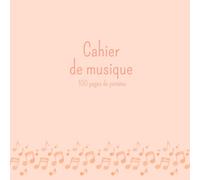 Cahier de musique: Format 8,5" x 8,5" - 100 pages