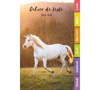 Cahier de Texte 2025 2026 Fille: Carnet Devoirs et Leçons Pratique pour les Filles en Primaire (CP, CE1, CE2, CM1, CM2) - Facile à Utiliser pour ... avec Repère de Couleur pour les Jours