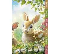 CAHIER DE TEXTE 2025-2026: Lapin - CE1, CE2, CM1, CM2, Collège | Pratique Pour Toutes Les Matières