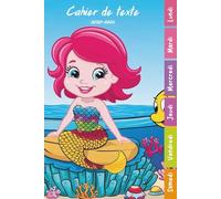 Cahier de Texte 2025 2026 Sirène: Carnet Devoirs et Leçons Pratique pour les Filles en Primaire (CP, CE1, CE2, CM1, CM2) - Facile à Utiliser pour ... avec Repère de Couleur pour les Jours