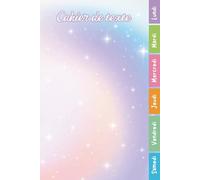 Cahier de Texte 2026 2027 Fille: Carnet de Devoirs et Leçons Primaire CP, CE1, CE2, CM1, CM2 | Cahier Pratique et Facile à Utiliser pour Filles avec Repères Colorés