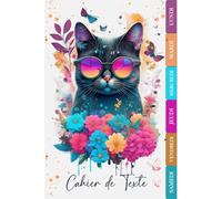 CAHIER DE TEXTE: Chat pour enfant en Primaire - Intérieur en Couleurs - Pour bien organiser et planifier votre année scolaire
