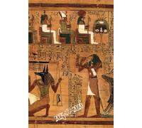 Cahier de Textes 2025-2026 Couverture Thème Egypte - 2 Jours par Pages
