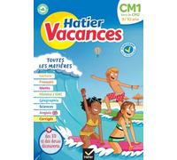 Hatier vacances - Cahier de vacances 2025 du CM1 vers le CM2 9/10 ans: pour réviser son année dans toutes les matières