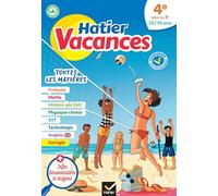 Hatier vacances - Cahier de vacances 2025 Toutes les matières - de la 4e vers la 3e: pour réviser son année dans toutes les matières