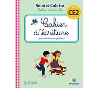 Cahier d'écriture Rémi et Colette CE1 2019