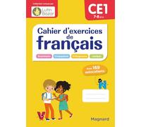 Cahier d'exercices de français CE1: Une collection conçue par Lutin Bazar