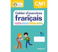 Cahier d'exercices de français CM1: Une collection conçue par Lutin Bazar