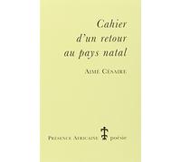 Cahier d'UN Retour Au Pays Natal (Poésie) by Cesaire, A. (1997) Paperback