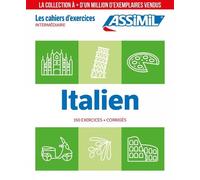 CAHIER EXERCICES ITALIEN INT 25: Intermédiaire