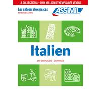 CAHIER EXERCICES ITALIEN INT 25: Intermédiaire