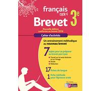 Cahier Français Brevet 3e 2018 Cahier d'exercices