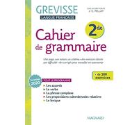 Cahier Grevisse 2de (2022)