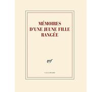 Cahier "Mémoires d'une jeune fille rangée" (papeterie)