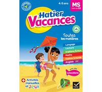 Cahiers de vacances Hatier: Moyenne section (vers la Grande section) 4/5 ans