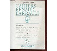Cahiers Renaud Barrault: Paul Claudel