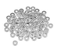 Caianwin M4 Washers 100Pcs, M4 x 12mm Penny Washers Stainless Steel Flat Washer for m4 Bolts Screws & Nuts