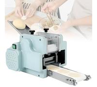 Caibendss 140W Electric Dumpling Skin Maker Commercial Automatic Dumpling Wrapper Machine,with 8cm Mold,50-60pcs/min Dumpling Skin Processing Machine for Home and Commercial Use