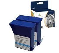 CAIDI® Blue 797-0797-0SB Compatible Ink Cartridges for Pitney Bowes DM50, DM55 dm60, K700, K721, K722 Printer (2x Blue)