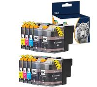 Caidi® LC22UXL Replacement for Brother LC22U XL High Capacity Ink Cartridges Compatible with Brother DCP-J785DW MFC-J985DW Printer Set (10 PAC)