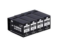 Caidi PGI-1500XL Compatible with Canon PGI-1500XL Cartridges 4 Pack Black Work with Canon Maxify MB2350 MB2050 MB2300 MB2000 MB2150 MB2755 MB2155 MB2750