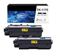 CAIDI TK-1170 TK1170 TK 1170 Toner Cartridge Compatible with 7200 Pages Black for Kyocera ECOSYS M2040 M2040dn M2540dn M2540dw M2640 M2640idw Printers (2-Pack)