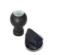 CAIDIS Car Gear Shift Knob for Suzuki for Swift 2011-2017 for S-Cross Gear Shift Knob Shifter Lever Stick Knob Bushing Dust Cover Screw Thread Gear Lever Knob(Grey Black line)