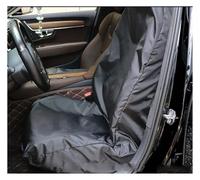 CAIDIS Car Seat Cover Universal Antifouling Dust Proof Cargo Boot Mat With Steering Wheel Protective Cover Auto Seat Covers(Front Seat Cover 1PIECE)