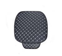 CAIDIS Car Seat Cover Universal Pu Leather Car Seat Protector Four Seasons Cushion Chair Carpet Pad Auto Auto Seat Covers(White Front 1pc)