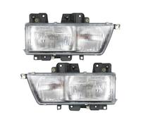 CAIDIS Front Light Assembly Assy For Isuzu For ELF For Truck For NPR For NKR For NQR For NHR 1994-2004 Left&Right Headlight Assembly Without Bulb Headlamp Assembly(Pair Figure)