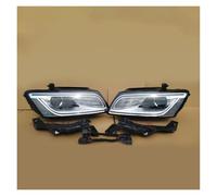 CAIDIS Front Light Assembly Assy For Q5 2013 2014 2015 2016 2017 Front Bumper Headlight Headlamp Headlamp Assembly(2Piece upgrade set)