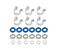 CAIDIS Fuel Injector Nozzle For Chevrolet For Camaro 2010-2011,for Chevrolet For Traverse 2009-2017 6 Sets Rubber Fuel Injectors Repair Rebuild Seal Kit Fuel Injector