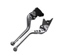 CAIDIS Motorcycle Brake Clutch Lever for Kawasaki for Ninja 636 for ZX-6R for ZX636 for ZX6RR 2005 2006 Motorcycle Long/Short Brake Clutch Levers(B Long Titanium)