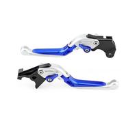CAIDIS Motorcycle Brake Clutch Lever for Suzuki for GSX-8R 2024-2025 Handle Control Levers Kit Motorcycle Foldable Extendable Brake Clutch Lever(Sliver Blue)
