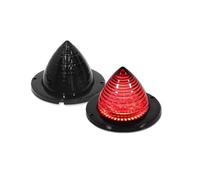 CAIDIS Rear Tail Light For Chevrolet For Bel For Air For Biscayne For Nomad El For For Camino For Impala 1960 1961 LED Car Rear Tail Lights Brake Lights Tail Light(Smoked Red)