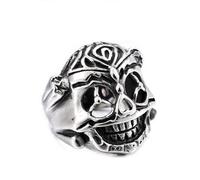Caiduoduo The Expendables Stallone Lucky Skull Ring Stainless steel ring