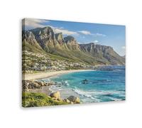 CAIFGQ Cape Town Coastal City Poster Canvas Poster Wall Art Print Picture Paintings 16x24inch(40x60cm)