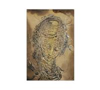 CAIFGQ Dali Portrait Vintage Poster Canvas Poster Wall Art Print Picture Paintings 12x18inch(30x45cm)