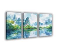 CAIFGQ Guilin Karst Landscape Canvas Poster Bedroom Decor Landscape Decor Gift 16x24inch(40x60cm)