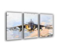 CAIFGQ McDonnell Douglas AV-8B Harrier Poster Canvas Poster Bedroom Decor Landscape Decor Gift 12x18inch(30x45cm)