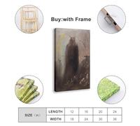 CAIFGQ Phantom Illusion Vintage Poster Canvas Poster Wall Art Print Picture Paintings 20x30inch(50x75cm)