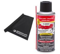 Caig DeoxIT DN5S-6N Contact Spray + Keepdrum Microfibre Cloth