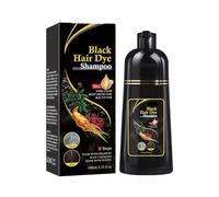 Caigaibai 3 in 1 Black Hair Dye Shampoo 500ml | Instant Hair Dye, Herbal Essence