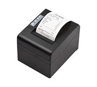 caigou Thermal Receipt Printer 80mm Desktop Direct Thermal Printing USB Connection 300mm/s High Speed with Auto Cutter Support ESC/POS for Shipping Business Restaurant Kitchen Supermarket Store Home
