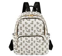 Caihoyu Backpack Two Sizes Raccoons in Different Poses S, Raccoons in Different Poses, M, Casual
