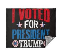Caihoyu Blanket for Sofa Living Room Throw Blankets Bed Throw Blanket 50x70 Blankets for Adults Trump 2024